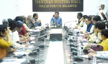 *कलेक्टर ने की नगर निगम के कामकाज की समीक्षा: लोगों की समस्याओं का त्वरित निराकरण के दिए निर्देश,कहा इसमें कोताही कतई बर्दाश्त नहीं की जाएगी*