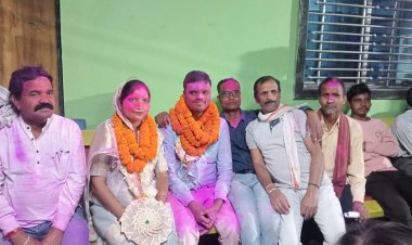 *ग्राम पंचायत छतौना से राधिका कौशिक ने की ऐतिहासिक जीत दर्ज*