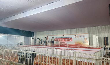 *शपथ ग्रहण समारोह:कल सुबह 10:30 बजे महापौर और पार्षद लेंगे शपथ,सीएम विष्णु देव साय होंगे शामिल, मुंगेली नाका ग्राउंड में तैयारी पूरी*