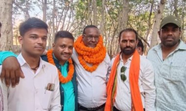 राष्ट्रीय प्रधान मुखिया सरपंच संघ तखतपुर के अध्यक्ष बने - श्याम सुंदर कश्यप 