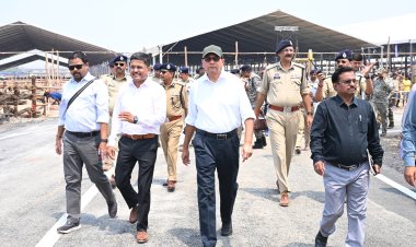 *मुख्य सचिव एवं डीजीपी ने बिलासपुर में प्रधानमंत्री के कार्यक्रम के तैयारियों का लिया जायजा!बिलासपुर के मोहभठ्ठा में 30 मार्च को आयोजित होगी आमसभा*