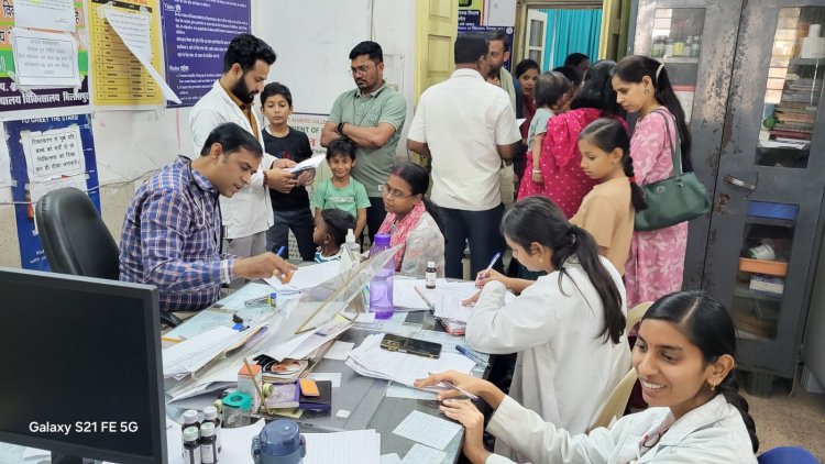 *आयुर्वेद महाविद्यालय अस्पताल में 502 बच्चों का स्वर्ण प्राशन*