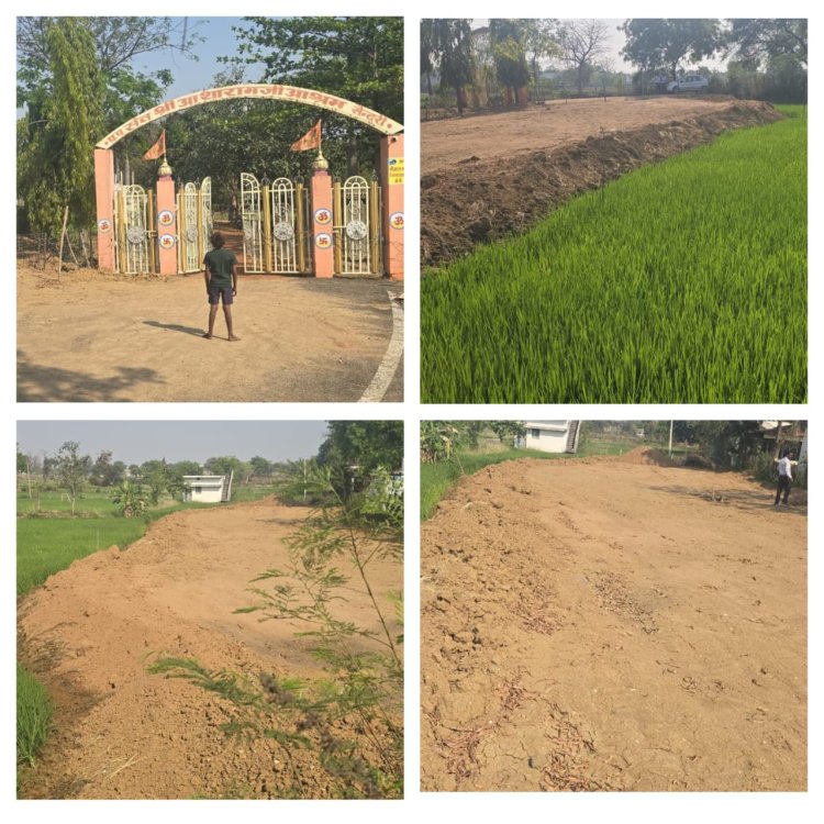 *बड़ी कार्रवाई: कॉलोनी बनने से पहले प्रशासन ने बिल्डर की जमीन का पट्टा किया निरस्त,बिल्डर ने रातों–रात शासकीय जमीन और किसान की फसल पाट कर बनवाई सड़क, शिकायत मिलने पर कलेक्टर के निर्देश पर SDM ने कराई जांच*