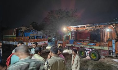 *दो बोर गाड़ी जब्त, बिना अनुमति कर रहे थे नलकूप खनन*