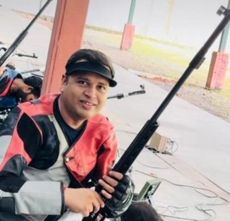 *डा.अभिनव साहू का राष्ट्रीय राइफल्स शूटिंग प्रतियोगिता में चयन*      