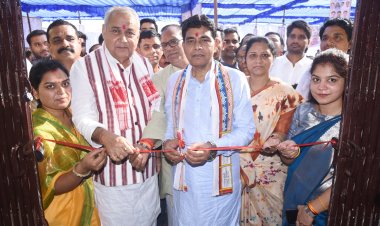 *राजस्व मंत्री  टंकराम वर्मा ने किया सकर्रा में उप तहसील कार्यालय का शुभारंभ,25 गांवों के  40 हजार किसानों और ग्रामीणों को मिली सुविधा*