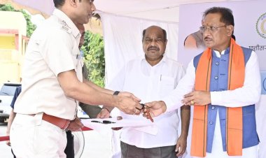 सड़क परिवहन और यातायात को सुरक्षित और सुगम बनाना हमारी सर्वाेच्च प्राथमिकता: मुख्यमंत्री श्री साय