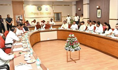 प्रधानमंत्री श्री नरेन्द्र मोदी के छत्तीसगढ़ आगमन की तैयारियों को लेकर उच्च स्तरीय बैठक सम्पन्न