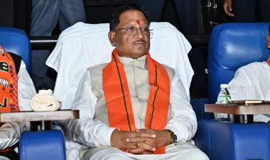 मोदीजी के जीवन पर आधारित फिल्म देखने पहुंचे मुख्यमंत्री साय, प्रदेश अध्यक्ष किरण देव सहित मंत्रीगण रहे उपस्थित