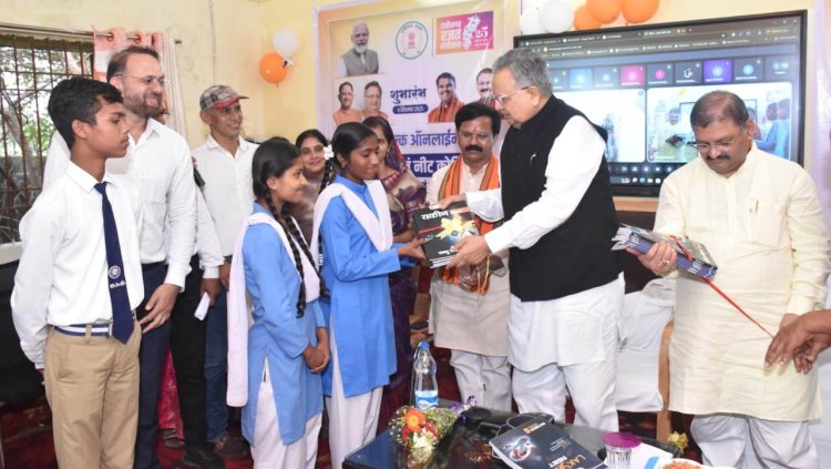 राजनांदगांव में 684 विद्यार्थियों के लिए शुरू हुई निशुल्क नीट- जेईई कोचिंग