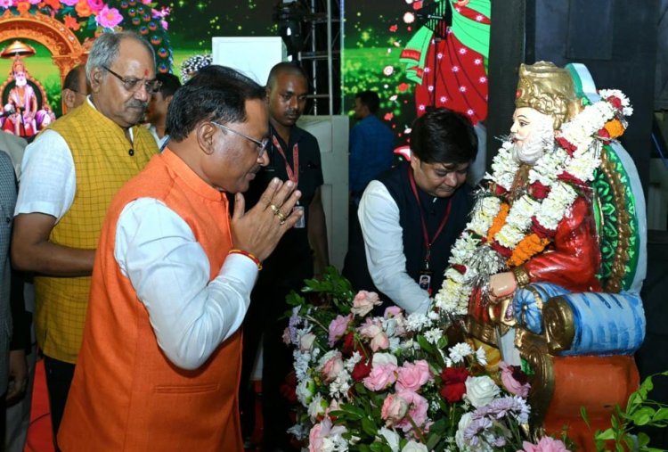 CM Vishnu Deo Sai attends “Agrasen Jayanti Mahotsav 2025” at Agrasen Dham