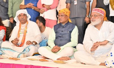 मुख्यमंत्री श्री साय संत बाबा हरदास राम साहिब जी की बरसी महोत्सव में हुए शामिल