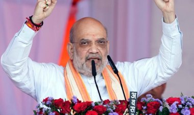 Union Home Minister and Minister of Cooperation, Shri Amit Shah, addresses the Bastar Dussehra Festival in Jagdalpur, Chhattisgarh