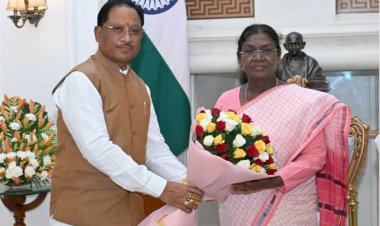 माननीय राष्ट्रपति श्रीमती द्रौपदी मुर्मू जी से नई दिल्ली स्थित राष्ट्रपति भवन में सौजन्य मुलाकात की।