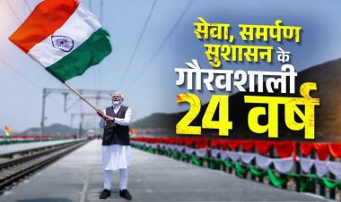 भारत के यशस्वी प्रधानमंत्री श्री नरेंद्र मोदी जी ने 24 वर्ष पहले आज के दिन ही गुजरात के मुख्यमंत्री के रूप में एक नयी यात्रा प्रारम्भ की थी।