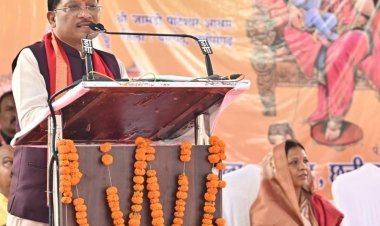 संतों के आशीर्वाद और जनसहयोग से छत्तीसगढ़ आगे बढ़ रहा है विकास और आस्था के मार्ग पर - मुख्यमंत्री श्री विष्णुदेव साय