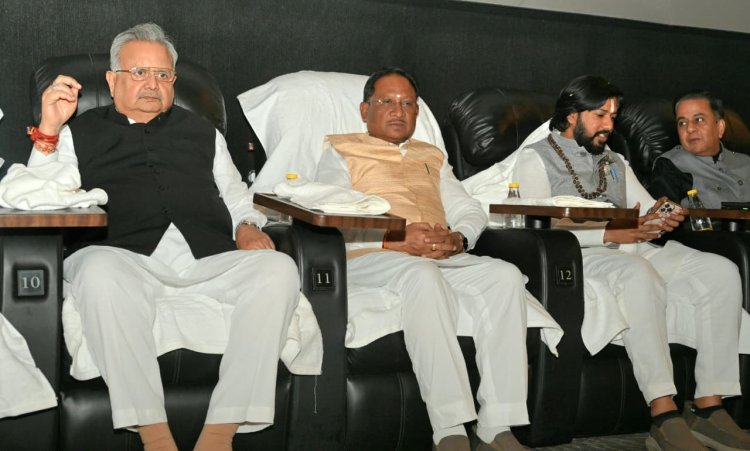 बलिदानी राजा गुरु बालकदास फिल्म साहस और शौर्य की अनुपम गाथा : मुख्यमंत्री श्री साय