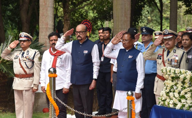 The Immortal Sacrifice of Our Martyrs Will Forever Illuminate the Path of Duty, Discipline and Devotion - Governor Shri Ramen Deka