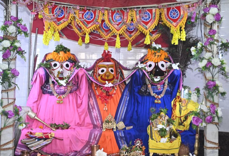 मुख्यमंत्री श्री विष्णुदेव साय ने महाप्रभु श्री जगन्नाथ का लिया दर्शन लाभ: प्रदेश की सुख-समृद्धि और जनकल्याण की कामना की