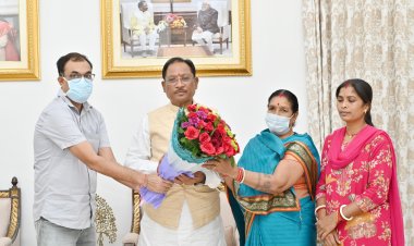 शासकीय मदद से गणेशराम का किडनी प्रत्यारोपण सफल, मुख्यमंत्री से मिल कर परिवार ने जताया आभार