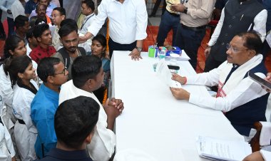 मुख्यमंत्री श्री विष्णु देव साय ने खिलाड़ियों को हरसंभव सहयोग का भरोसा दिया