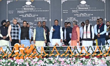 मुख्यमंत्री श्री विष्णुदेव साय ने 329 करोड़ रूपए से अधिक के विकास कार्यों का किया लोकार्पण-भूमिपूजन