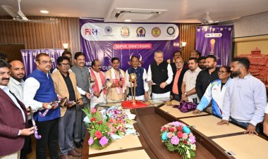 Chief Minister and Assembly Speaker Unveil the Hockey Men’s Junior World Cup Trophy 2025