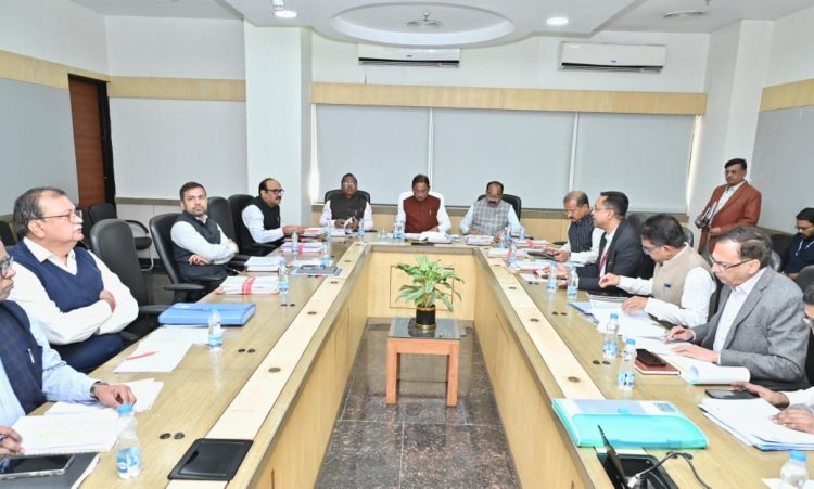 मुख्यमंत्री की अध्यक्षता में छत्तीसगढ़ सिंचाई परियोजना मंडल की 33वीं बैठक संपन्न