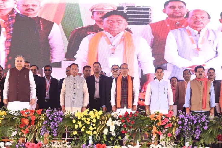 केंद्रीय मंत्री श्री शिवराज सिंह चौहान की उपस्थिति में छत्तीसगढ़ के 25 लाख किसानों के खातों में पहुंचे 500 करोड़ रुपये