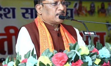 *हिंसा नहीं, विकास ही भविष्य है - मुख्यमंत्री श्री विष्णुदेव साय*