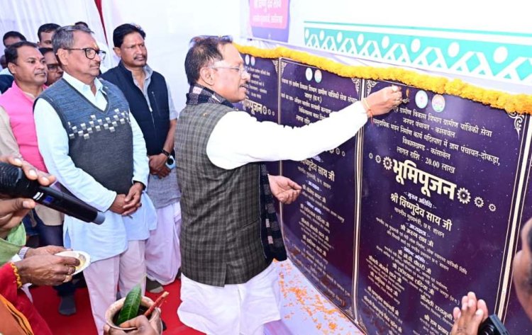 *एक करोड़ 75 लाख रुपए के विकास कार्यों का भूमिपूजन*