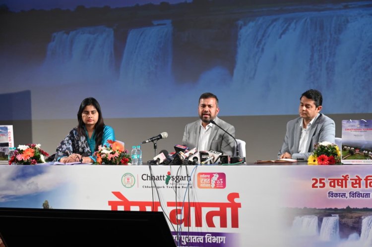 *पर्यटन बना छत्तीसगढ़ का आर्थिक इंजन, संस्कृति बनी पहचान, पुरातत्त्व बना गौरव दो वर्षों की उपलब्धियों ने बदली तस्वीर*