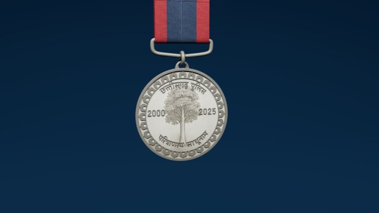 *प्रदेश में शांति एवं सुरक्षा बनाए रखने में पुलिस के अदम्य साहस, शौर्य और बलिदान की अमिट पहचान बनेगा रजत जयंती पदक : मुख्यमंत्री श्री साय*