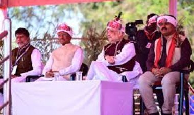 *मुड़िया जनजाति पर आधारित नाट्य का मंचन*