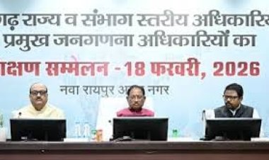 *जनगणना-2027 राष्ट्र निर्माण की आधारशिला : मुख्यमंत्री विष्णु देव साय*