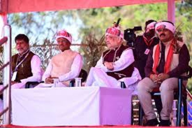 *मुड़िया जनजाति पर आधारित नाट्य का मंचन*