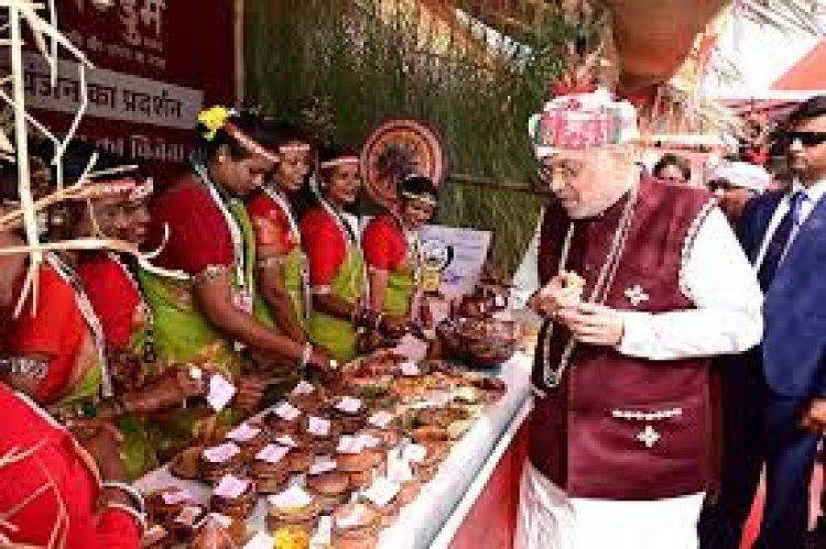  *बस्तर पंडुम में दिखी आदिवासी जीवन की झलक, प्रदर्शनी देखकर मंत्रमुग्ध हुए केंद्रीय गृहमंत्री*