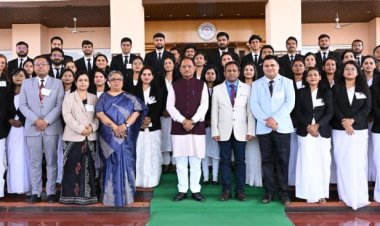 *प्रशिक्षु न्यायाधीश लोकतंत्र के तीसरे स्तंभ के रूप में निभाएंगे महत्वपूर्ण भूमिका : मुख्यमंत्री श्री साय*