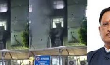 *ओडिशा के कटक स्थित एससीबी मेडिकल कॉलेज में हुई दुर्घटना पर मुख्यमंत्री श्री विष्णु देव साय ने जताया गहरा शोक*