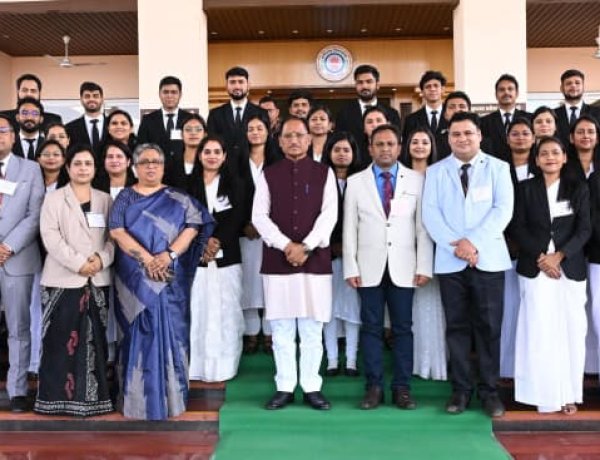 *प्रशिक्षु न्यायाधीश लोकतंत्र के तीसरे स्तंभ के रूप में निभाएंगे महत्वपूर्ण भूमिका : मुख्यमंत्री श्री साय*