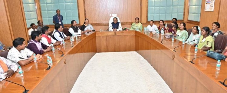 *ग्रामीण विकास में सरपंचों की है महत्वपूर्ण भूमिका – मुख्यमंत्री श्री विष्णु देव साय*