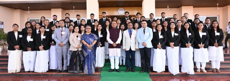 *प्रशिक्षु न्यायाधीश लोकतंत्र के तीसरे स्तंभ के रूप में निभाएंगे महत्वपूर्ण भूमिका : मुख्यमंत्री श्री साय*