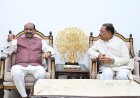 *लोकसभा अध्यक्ष श्री ओम बिरला ने मुख्यमंत्री श्री विष्णु देव साय से की सौजन्य भेंट*