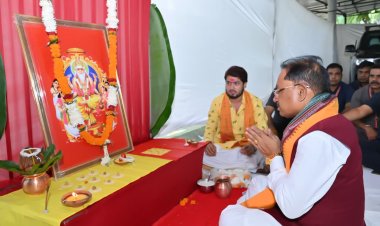 *सृजन, कौशल और श्रम के सम्मान का संदेश देती है भगवान विश्वकर्मा की आराधना : मुख्यमंत्री श्री विष्णु देव साय*