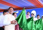 ताड़ोकी - रावघाट एवं अभनपुर - कुरूद रेलखंडों का लोकार्पण, रायपुर में आधुनिक इलेक्ट्रिक लोकोमोटिव मेंटेनेंस फैसिलिटी की आधारशिला