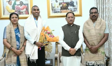 प्रदेश के युवाओं के लिए प्रेरणा हैं अनिमेष, उनकी सफलता से छत्तीसगढ़ की खेल प्रतिभाओं को मिलेगी नई ऊर्जा : मुख्यमंत्री श्री साय