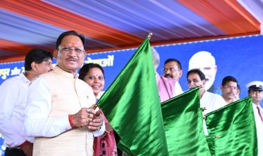 ताड़ोकी - रावघाट एवं अभनपुर - कुरूद रेलखंडों का लोकार्पण, रायपुर में आधुनिक इलेक्ट्रिक लोकोमोटिव मेंटेनेंस फैसिलिटी की आधारशिला