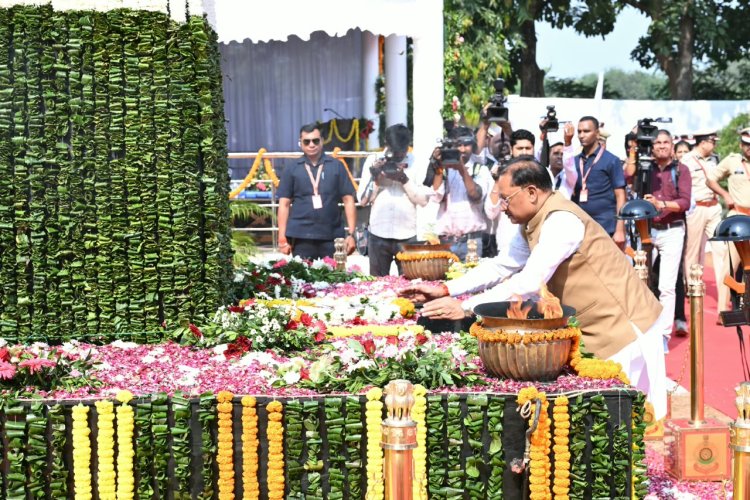 वीर जवानों के अदम्य साहस और सर्वोच्च बलिदान से छत्तीसगढ़ में शांति और सुरक्षा का नया अध्याय : मुख्यमंत्री श्री विष्णु देव साय