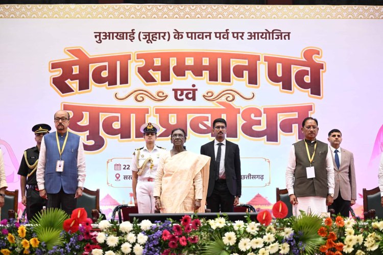 *युवा बड़े सपने देखें, अपनी सफलता को समाज और राष्ट्र की सेवा से जोड़ें : राष्ट्रपति श्रीमती द्रौपदी मुर्मु*